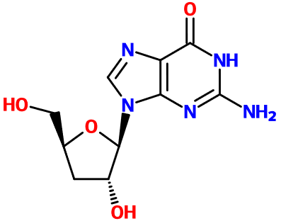 (image for) MC081202 3'-Deoxyguanosine